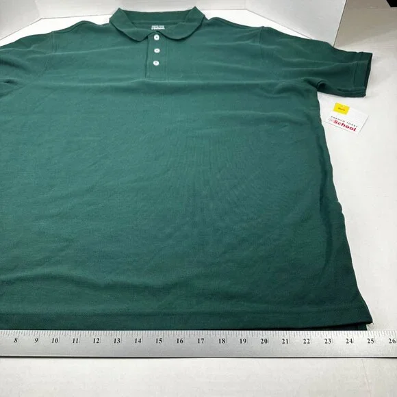 French Toast Men's Size XL Short Sleeve Sport Polo Academy Sports Outdoor Green - Picture 10 of 13